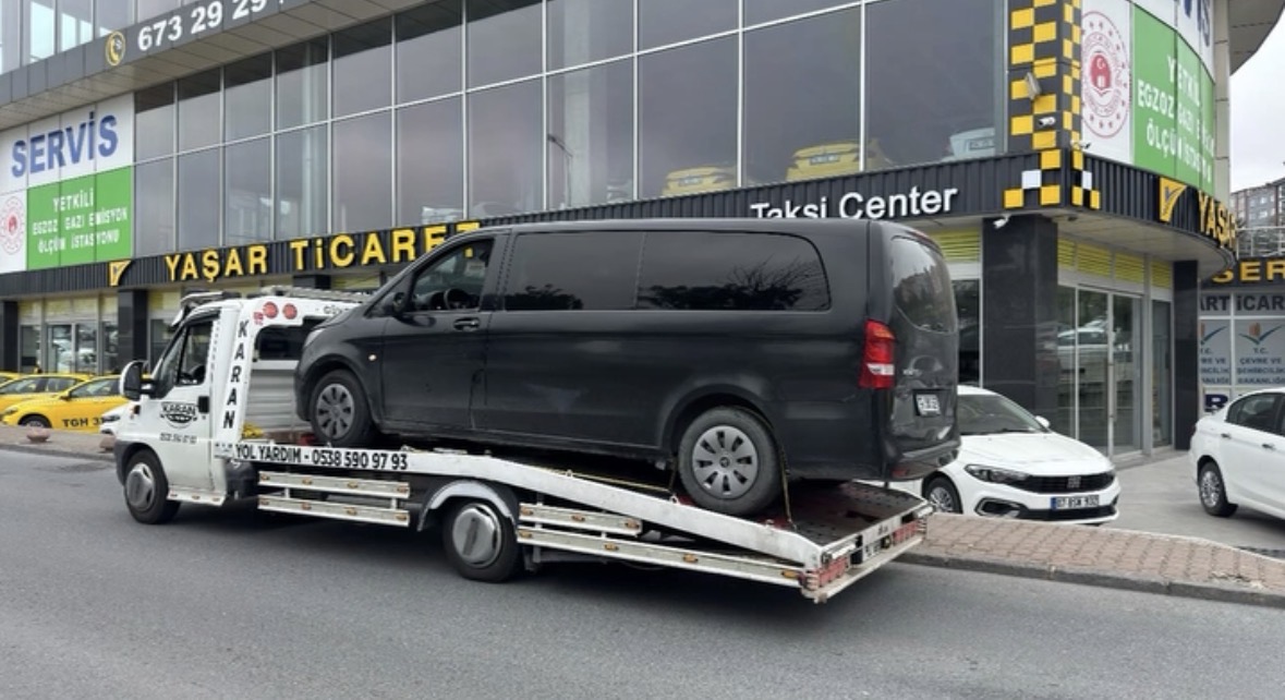 Oto çekici çalışması 4