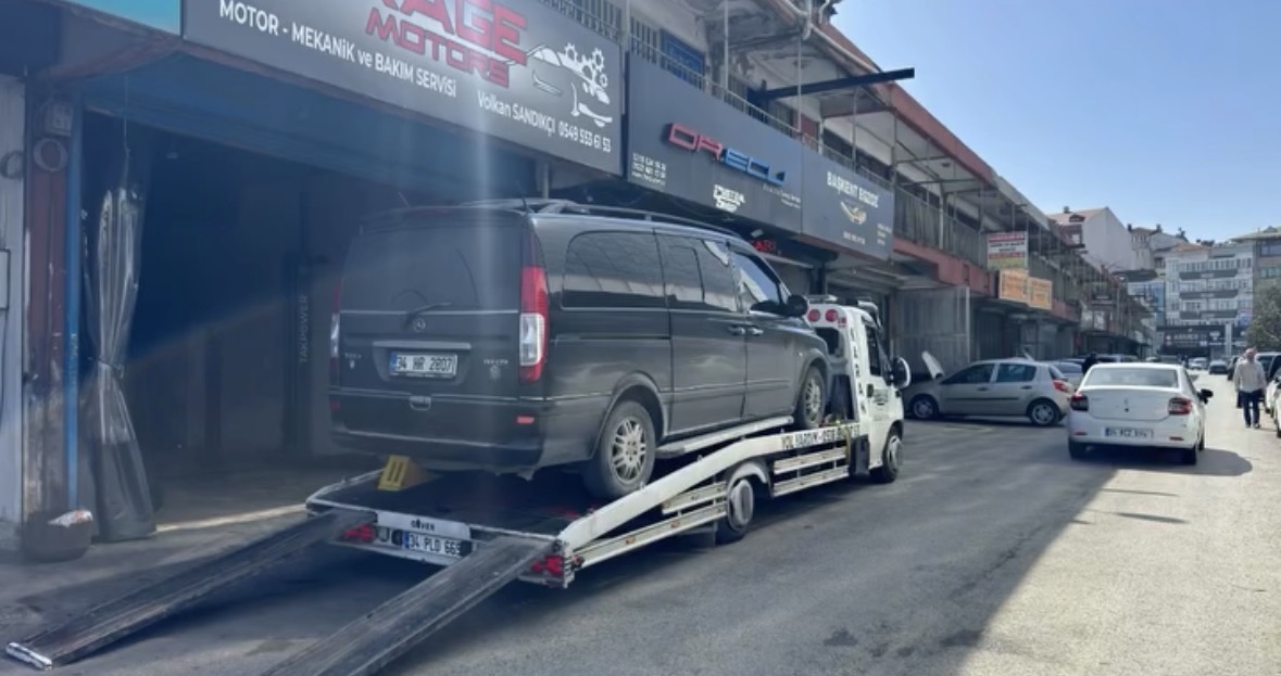 Oto çekici çalışması 7